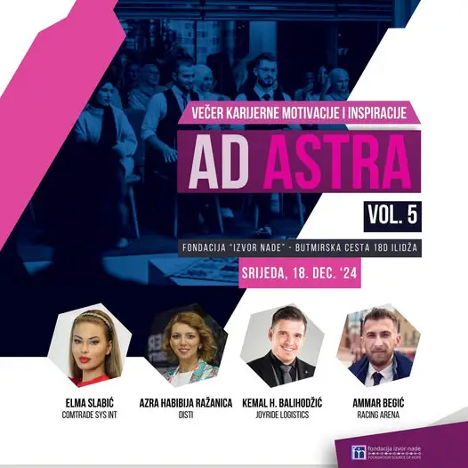 AD ASTRA - Večer karijerne motivacije i inspiracije 2024