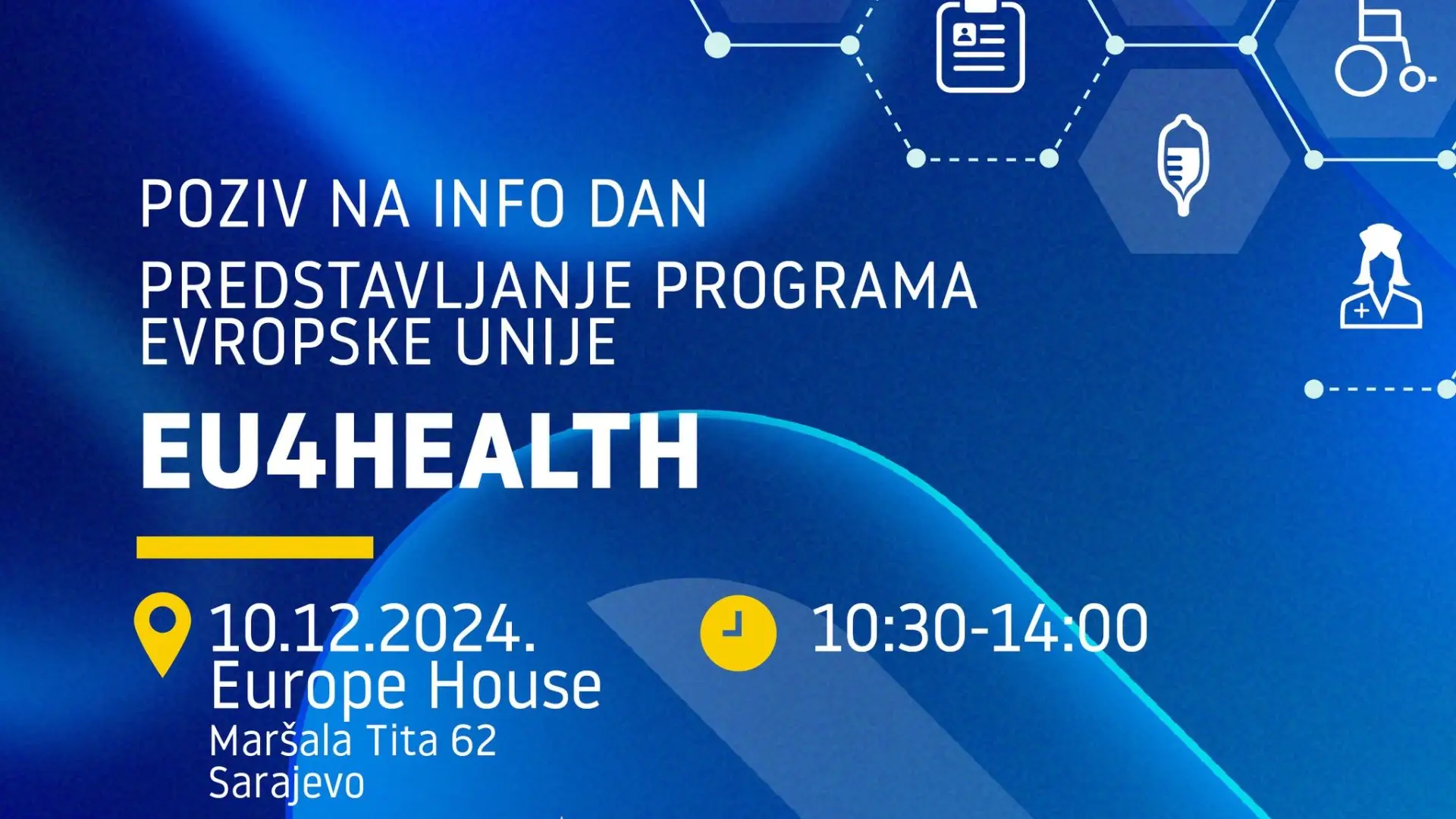 Info dan: predstavljanje programa Evropske unije – EU4Health
