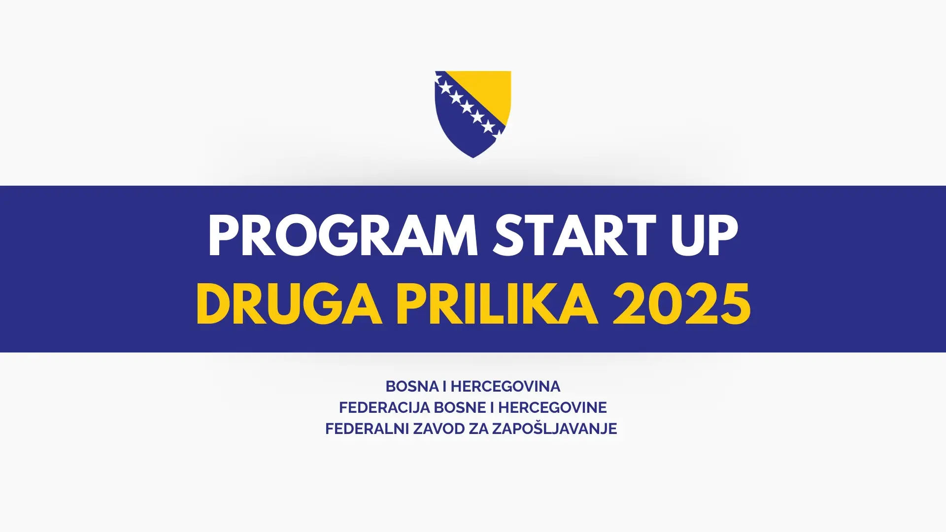 Program start up - druga prilika 2025