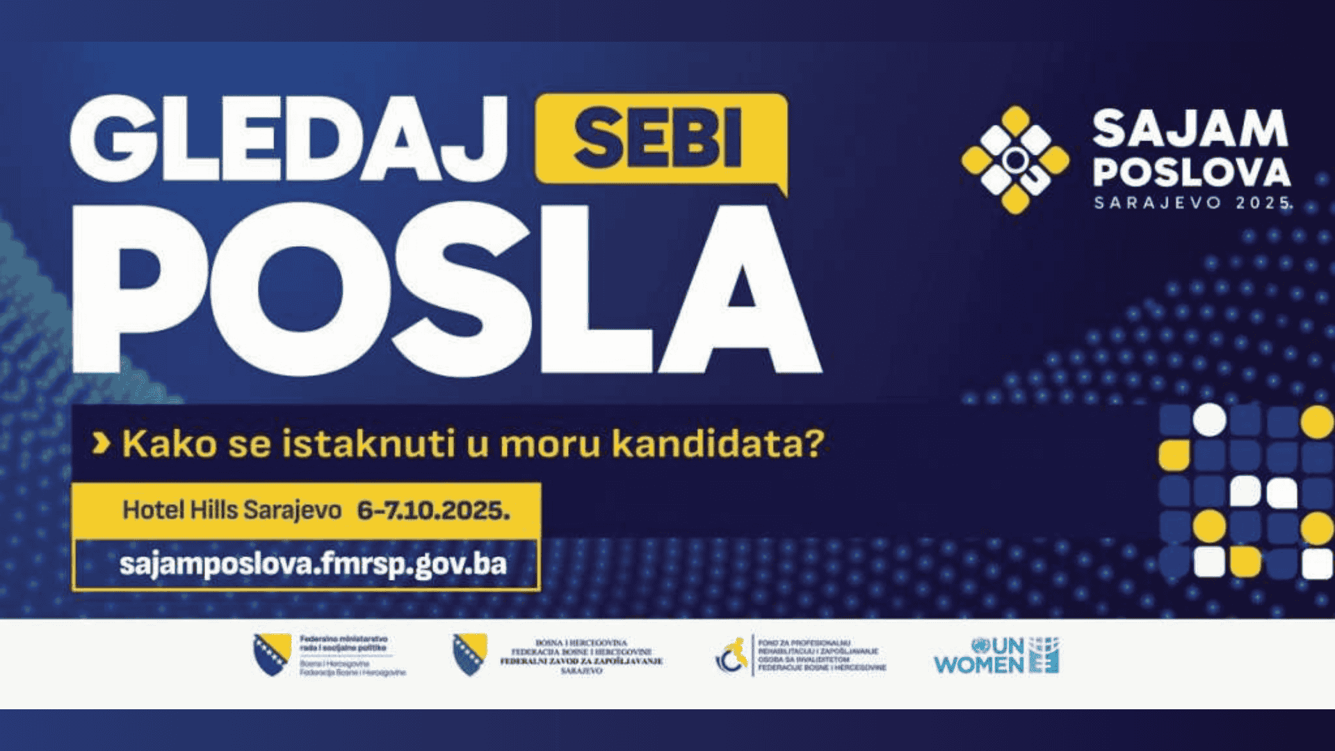 Sajam poslova "Gledaj sebi posla": Nove prilike i odgovori na izazove tržišta rada