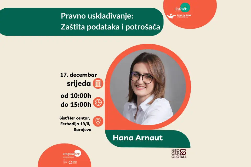Jednodnevna obuka: Pravno usklađivanje — Zaštita podataka i potrošača