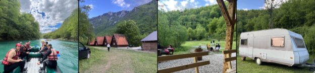 Adrenaline Camp Tara rafting kamp u prirodi pored reke Tare